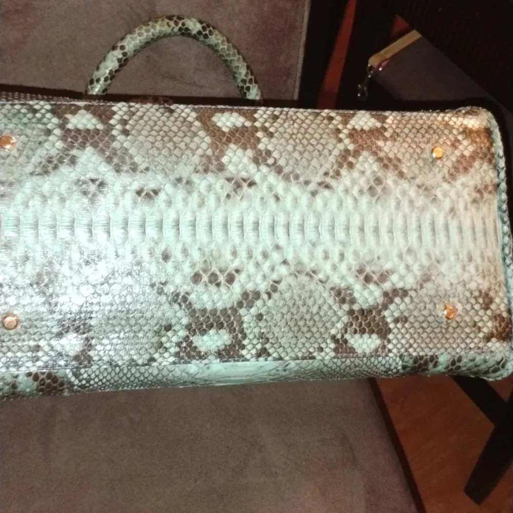 Python Convertible Handbag - Picture 5 of 12